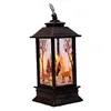 Indoor Desktop Decoration LED Light Scene Layout Portable Oil Lamp Decoration Christmas Simulation Flame Light