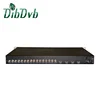 Flexible configuration 24 channels HD to 8 isdb-t Encoder Modulator and DVB-S2 to DVB-T transmodulator