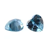Provence Gems Cheap Price Sapphire Stones Heart Cut Synthetic Loose Gemstone For Jewelry making