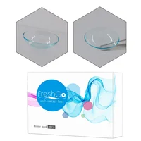 

2019 Freshgo wholesale soft clear contact lens prescription natural transparent contact lenses with power