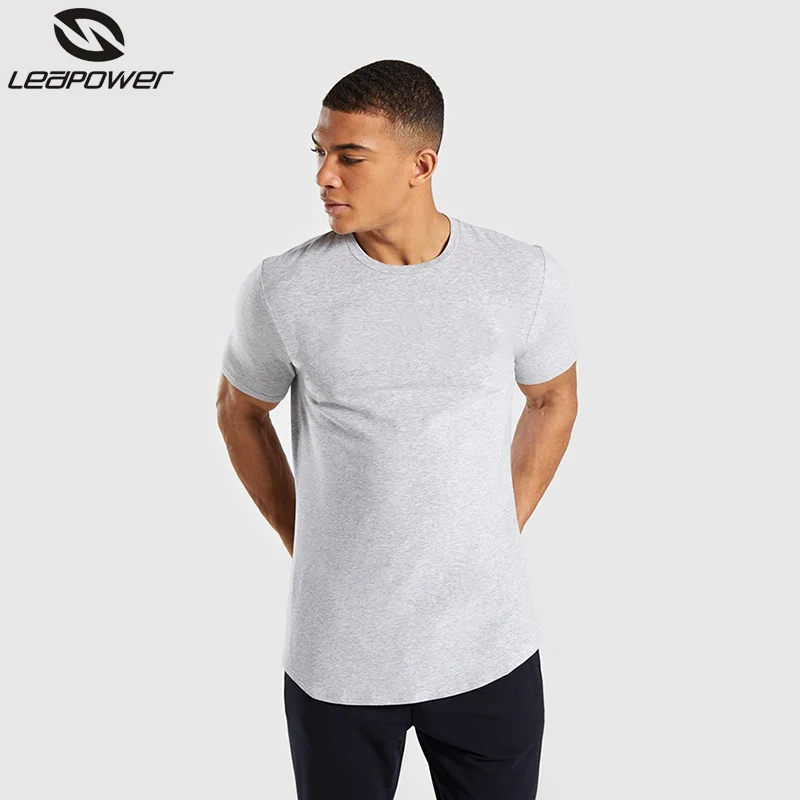 

OEM wholesale new style fashionable grey plain men loose fit casual T-shirt short sleeve o-neck gym wear for work out training, N/a