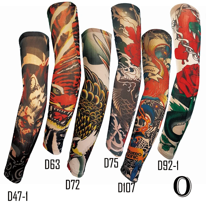 Small Foxes Women Outdoor Sun Block Soft Long Arm Sleeve Fingerless Gloves