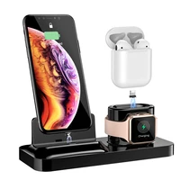 

Free Shipping RAXFLY 3 In 1 Magnetic Mobile Phone Charger Charging Dock Station For iPhone For Apple Watch