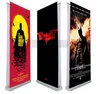 telescopic aluminium pole flex double sided roll up pull up banner stand