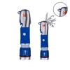 Portable torch light rechargeable battery led flashlight