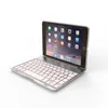7 Back Lights Bluetooth Keyboard With Aluminum Alloy Tablet Case Keyboard for iPad Mini 1/2/3