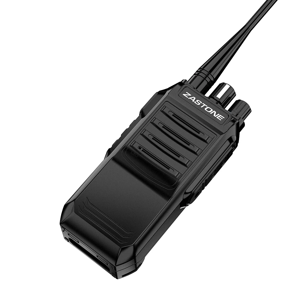 

Large capacity battery ZASTONE T3000 Radio Real 6W 2-5km communication distance, Black