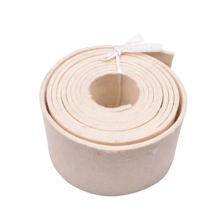 
Factory custom size custom thickness sanding machine felt strip 