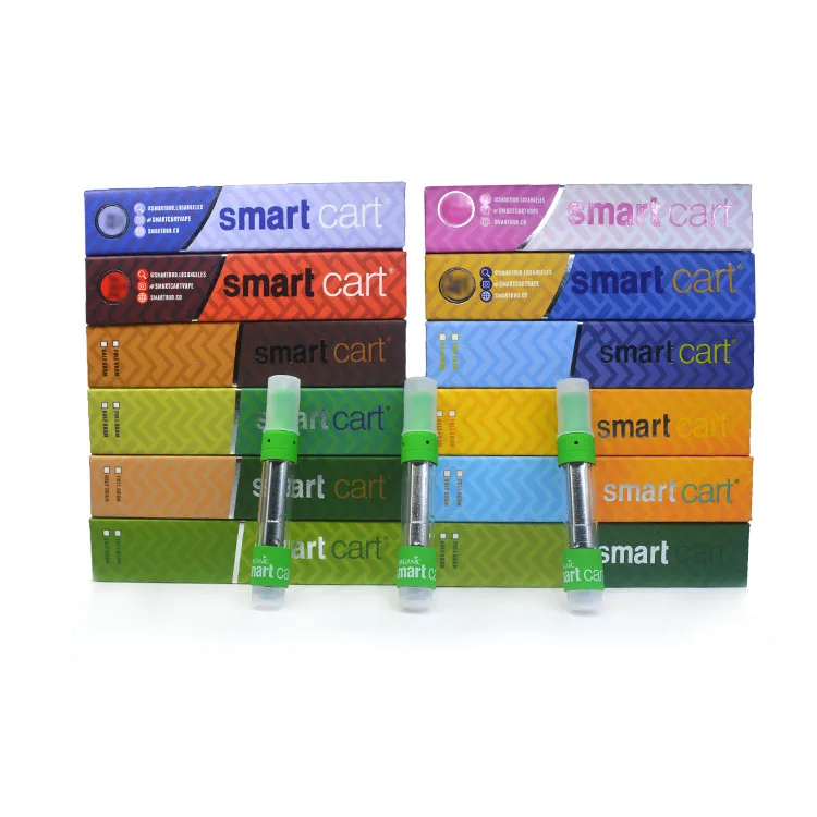 

Smart cart cbd cartridge Packaging 1ml Vape Cart with 510 Thread Vape