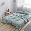 Wholesale Safe Comfortable pure Solid color Cotton polyester patchwork quilting comforter
