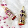 Metal Shell Luxury Empty Unique Shape 15ml Custom Make Fashion Fancy Perfume Bottle Glass Bottle