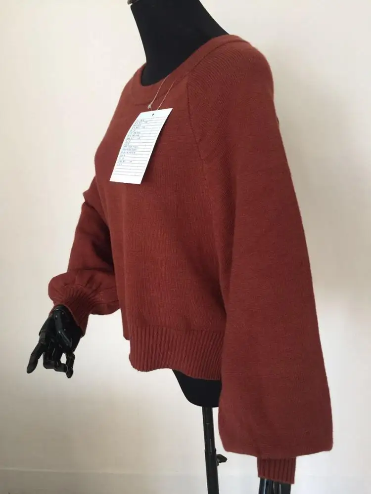 
girls stylish knitted pullover sweater pullover loose korean women sweater 