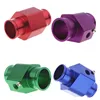 CNC machine turning blue anodize/powder coating stainless steel Auto Water Temperature Gauge Sensor Radiator Hose Adapter Joint