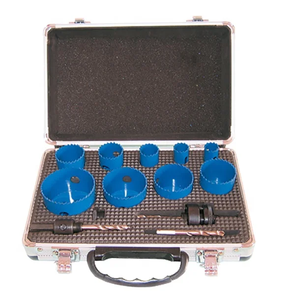 
Aluminum Cast Iron Brass Cutting 17pcs Bimetal hole saw blades set 