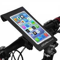 

CBR ODM AS-009 IPX8 Waterproof 6.0 Mobile Phone Case Universal Bicycle Support Mount Rotating Bike Holder Bag