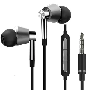 4D Surround Sound Ear Wired Headset Microphone