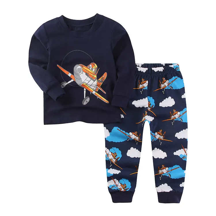 

100% cotton kids clothing boys set spring clothes for children