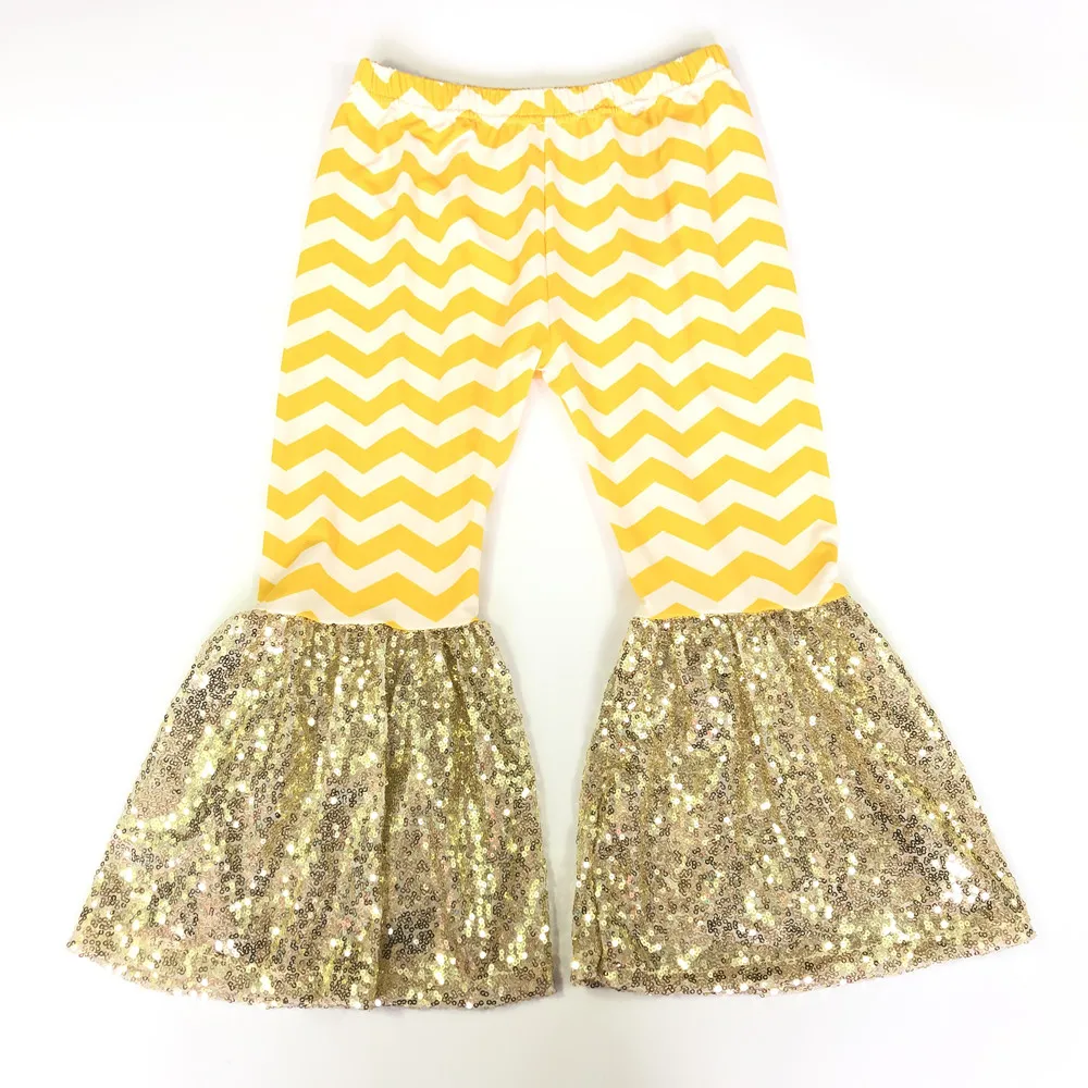 

toddler flare pant bell bottoms baby pants, Customized color