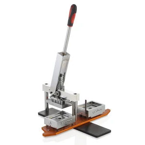 Image of 80*53mm Manual DIY Rectangle Fridge Magnet Maker Machine kit with Fridge making machine and Paper Cutter and Materials