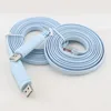 USB RJ45 Cisco Console Cable 6ft FTDI Windows 8, 7, Vista, MAC, Linux RS232