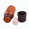 Small Amber glass bottle for medical packing