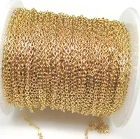 

NANA high quality 24k italian gold filled chain,1.0mm size