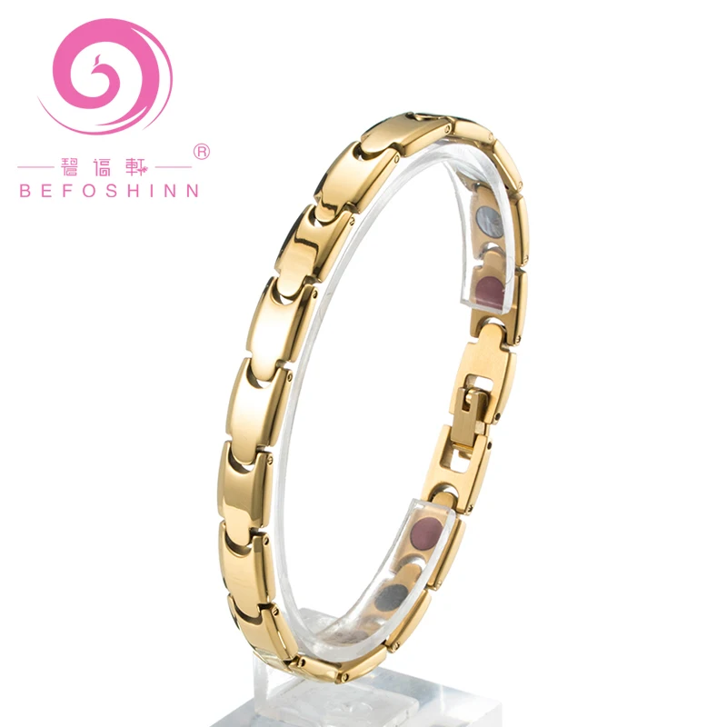

2018 health fashion jewelry magnetic bracelets good titanium titanium magnet germanium bracelet