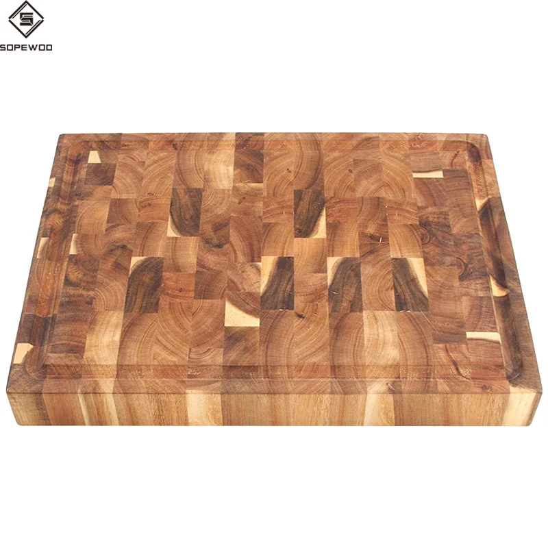 

Custom kitchen extra large acacia wood cutting chopping board bamboo cutting board