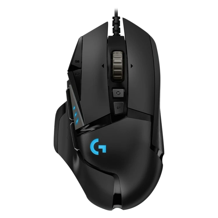 

Original Logitech mouse gaming G502 Wired Gaming Mouse with 11 Buttons, Length: 2.1m KB0100 gaming mouse, Black