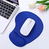 Custom Logo Printed Rubber Mouse Pad With Non-Slip Base in Black Support Lightweight Rest Mousepad for Home