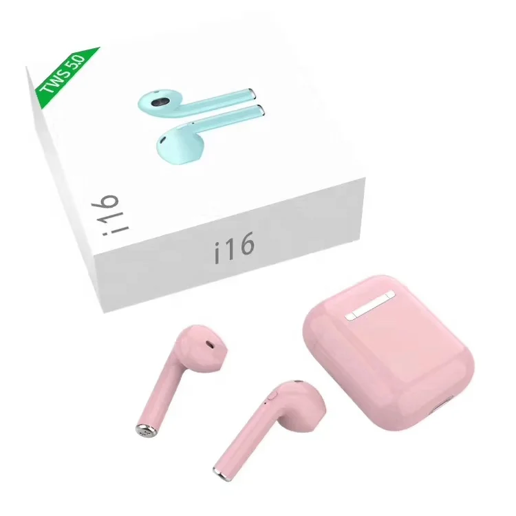 

Amazon Top Seller 2019 i16 Tws 5.0 Wireless Earbuds Headphones Earbuds