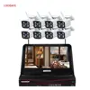 8CH HD 1080P Wireless Wifi Camera Mini NVR Kit Security Camera System Wireless