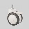 3" 11*22 Grip Ring Stem Quiet Non-marking MRI Safe Casters