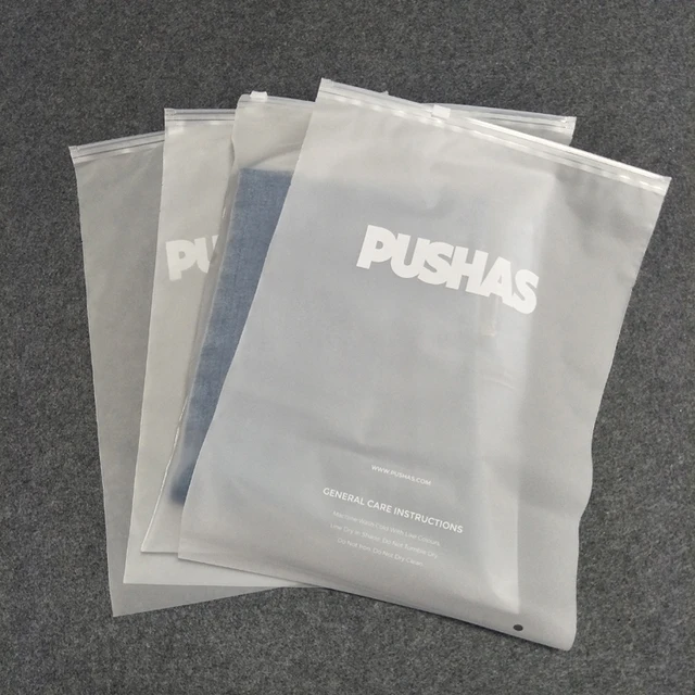 Custom Matte Frosted Biodegradable Plastic Packaging Zipper Bags T Shirt Swimwear Zip Lock Clothing Bags With Logo Buy Biodegradable Packaging Custom Packaging Bags For Clothing Clothing Bags With Logo Product On Alibaba Com