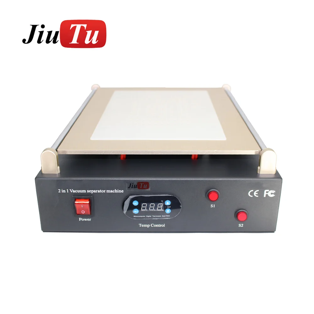 
2 in1 Built-in Vacuum LCD Screen Separating Machine For iPad iPhone and Table PC Repair 19 inch Separator Jiutu 