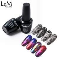 

3D Transfer Printing Nail Foils Gel OEM Gel Lacquer Clear Color Soak Off