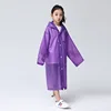Children's Raincoat Kids Reusable EVA Rain Poncho with Hood for Sporting Events Camping Traveling