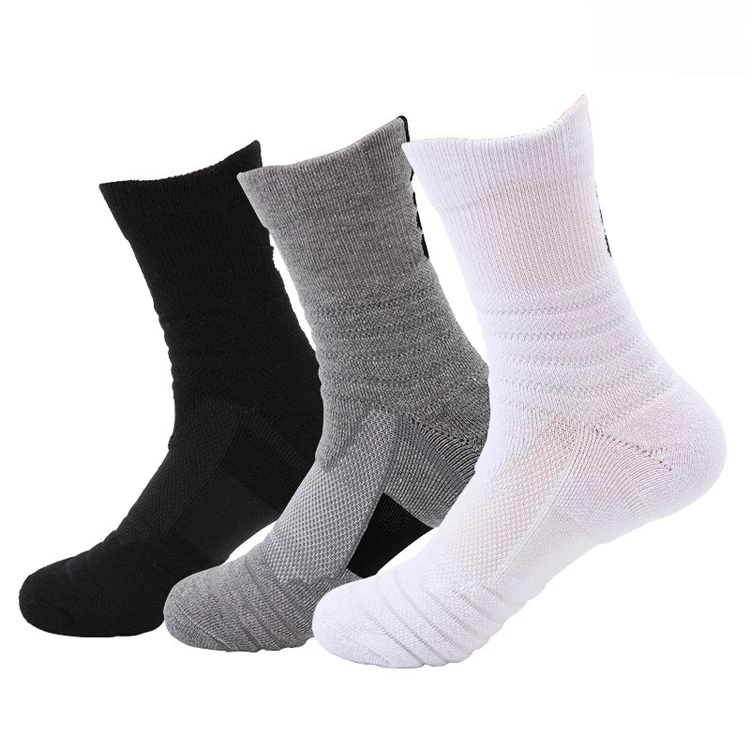 

Lrtou Wholesale Badminton Thermal Socks Compression Men Anti Slip Fabric Shock Absorbing Athletic Sport Socks Elite, Custom color