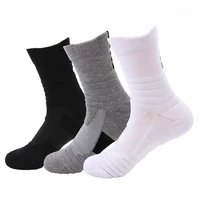

Lrtou Wholesale Badminton Thermal Socks Compression Men Anti Slip Fabric Shock Absorbing Athletic Sport Socks Elite