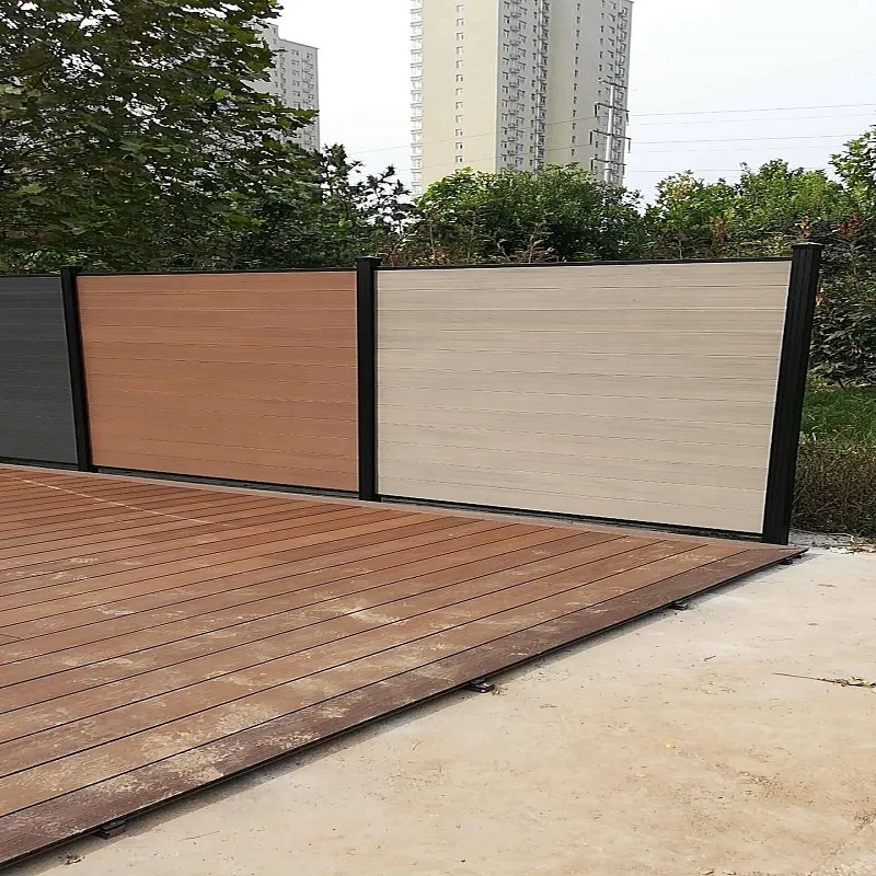 

Hot sales wpc wood plastic composite fencing board for garden fencing