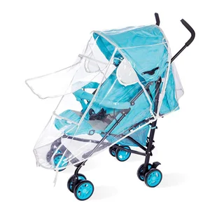 Image of Stroller Weather Shield,Baby Rain Cover,Waterproof, Windproof, See Thru, Ventilation, Protection, Shade, Umbrella
