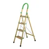 2-6 Step Stool Household Steel Ladder Metal Folding Ladders With Handrail
