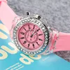 Fashion multifunction changed light color Silicone Rubber Waterproof Wrist LED Digital sport Kid Child watch