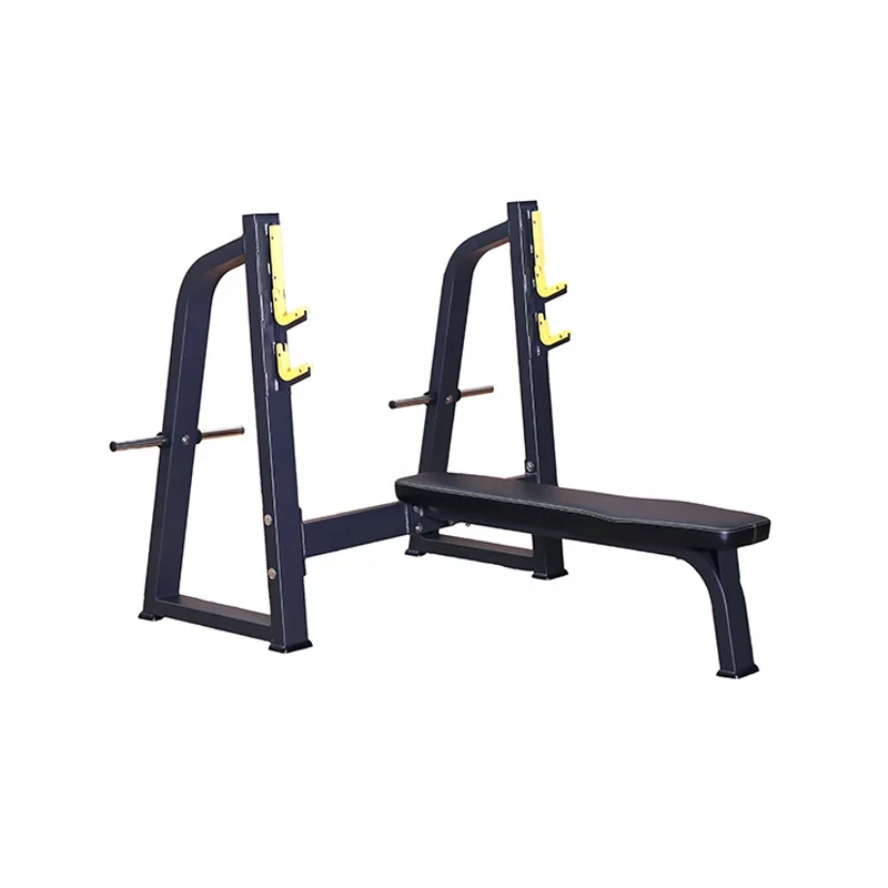 

Gym fitness equipment bench flat weight bench, Optional