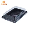 Take away food blister plastic sushi gift box, custom sushi box, box sushi