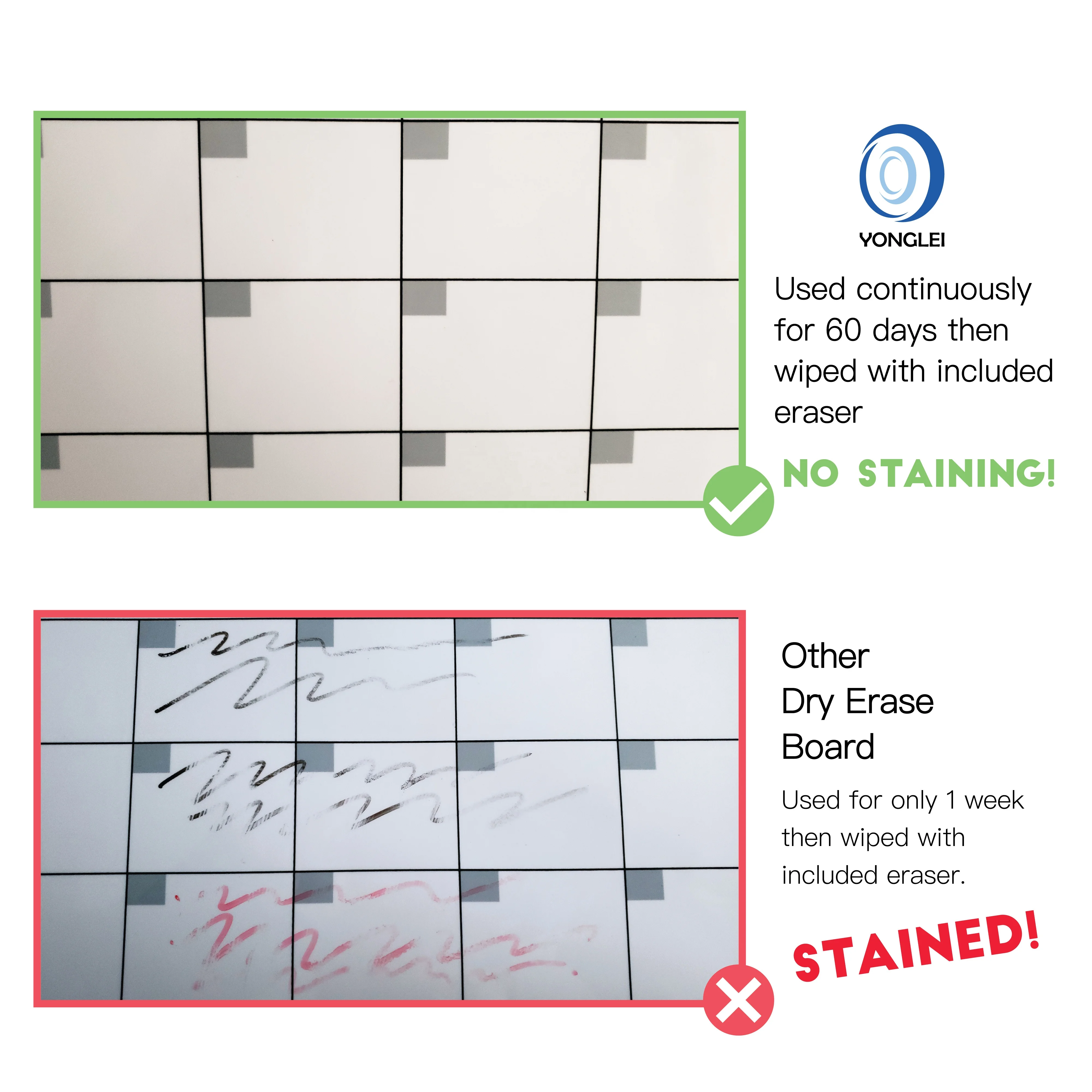 
11.8-3A1 Fridge Magnetic Board Refrigerator Magnet Memo Board Whiteboard Weekly Planner 