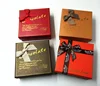 CYGB-00010 Christmas Gift Paper Packaging Chocolate Box With Lid And Ribbon