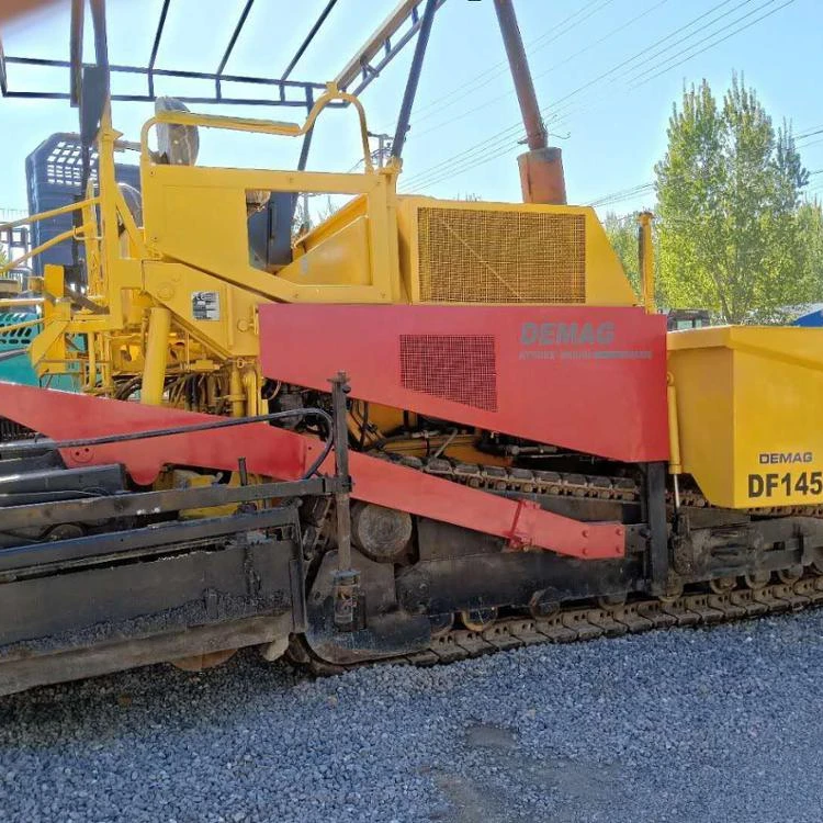 
Used paver machine for road construction, used demag paver for sale in Shanghai China 