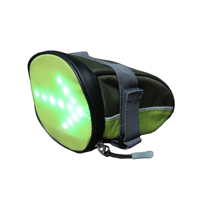 

2019 Bike Cycling LED Turn Signal Saddle Bag Women for Road safety