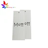 Wholesale TOP Quality Reusable Custom Logo printing hang tag with string and safety pin